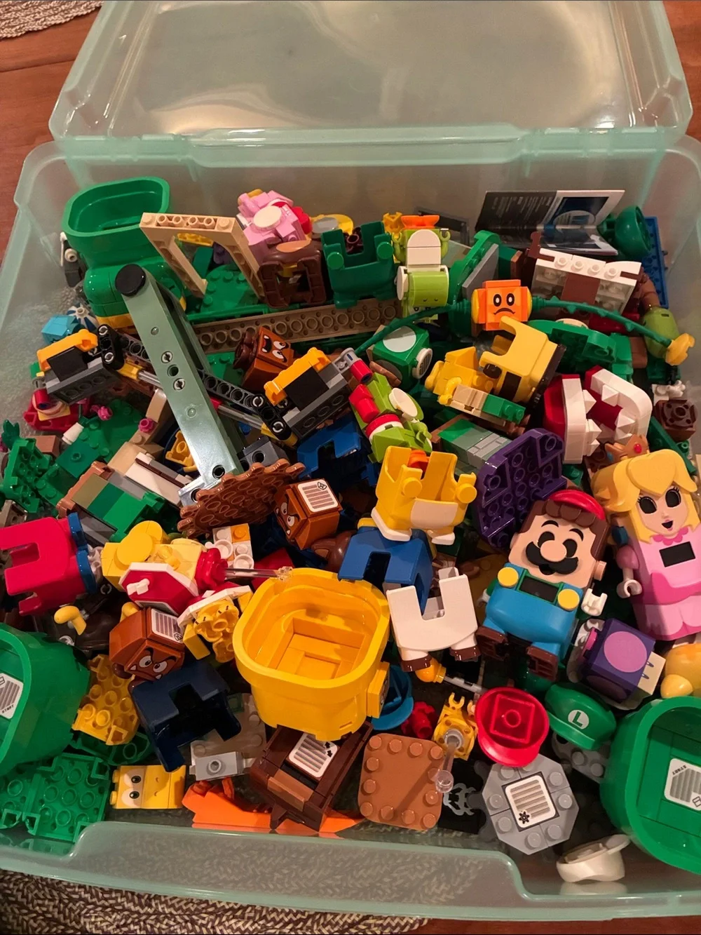 Lego Interactive Super Mario Figures and Set Parts